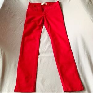Hollister Co. Skinny Jeans Bright Red - Size 1/25W